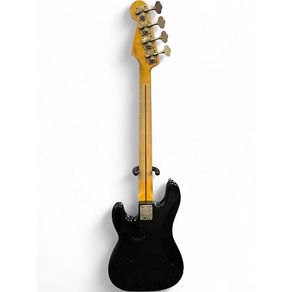 Used Fender 1957 PRECISION JOURNEYMAN  Black Electric Bass Guitar