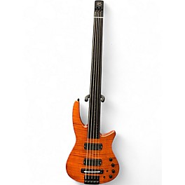 Used NS Design CR5 5 String Satin Amber Electric Bass Guitar