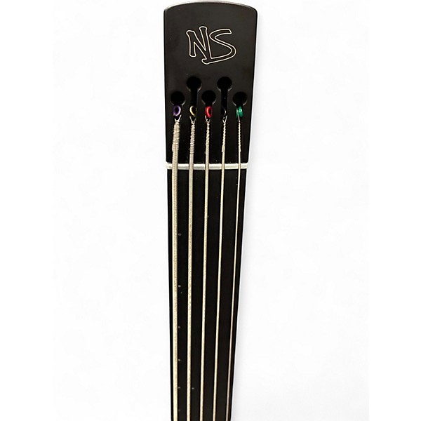 Used NS Design CR5 5 String Satin Amber Electric Bass Guitar