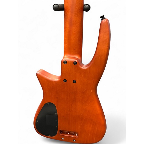 Used NS Design CR5 5 String Satin Amber Electric Bass Guitar