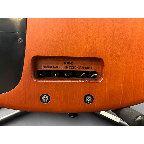 Used NS Design CR5 5 String Satin Amber Electric Bass Guitar