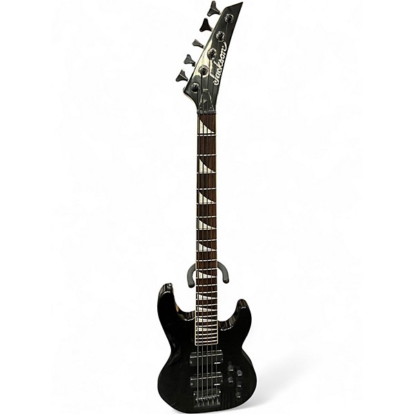 Used 2020s Jackson X SERIES 5 STRING Black Electric Bass Guitar
