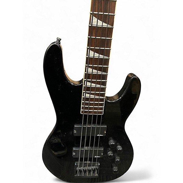 Used 2020s Jackson X SERIES 5 STRING Black Electric Bass Guitar