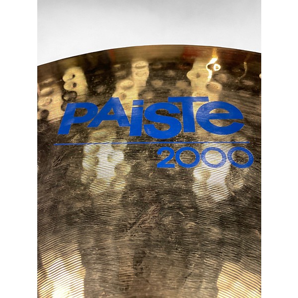 Used Paiste 22in 2000 SERIES SOUND REFLECTIONS POWER RIDE Cymbal