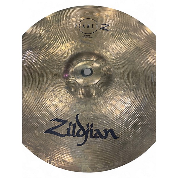 Used Zildjian 14in Planet Z Hi Hat Pair Cymbal