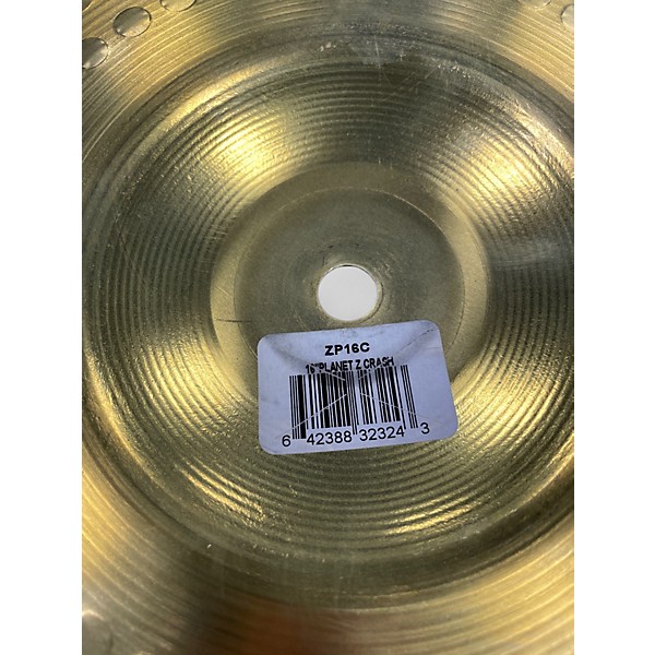Used Zildjian 16in Planet Z Crash Cymbal