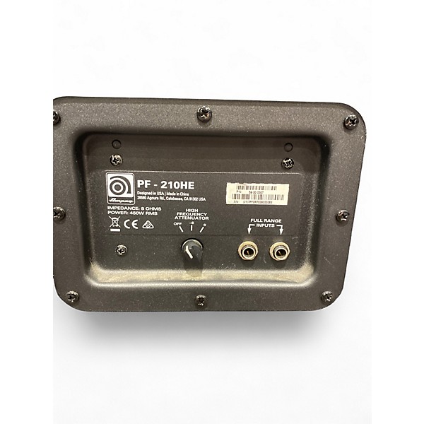 Used Ampeg PF210HE Portaflex 2x10 Bass Cabinet