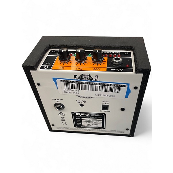 Used Orange Amplifiers CRUSH MINI Battery Powered Amp