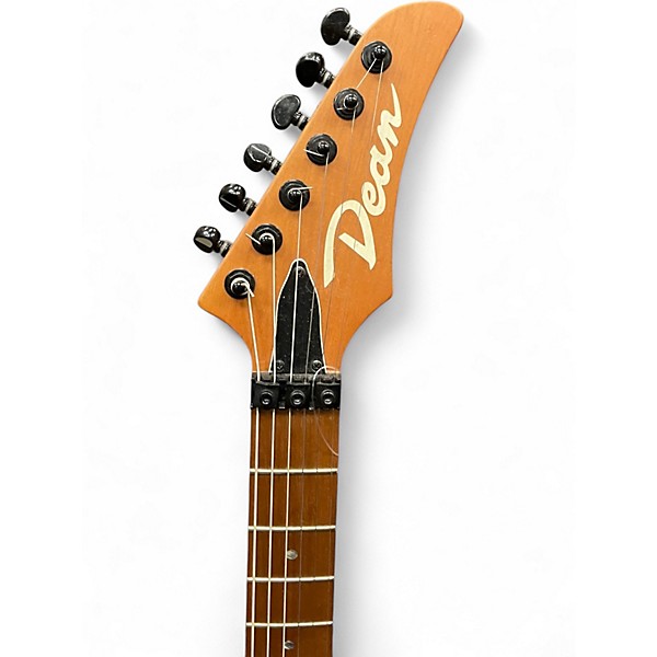 Used 2020s Dean MD24 Orange Solid Body Electric Guitar