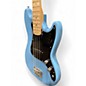 Used Squier Bronco Blue Electric Bass Guitar
