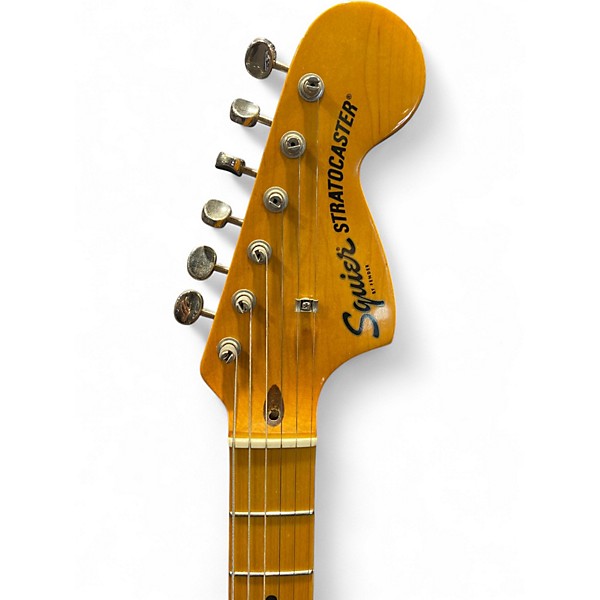 Used Squier Classic Vibe 70s Stratocaster Black Solid Body Electric Guitar