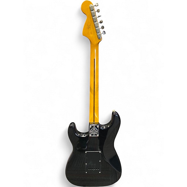 Used Squier Classic Vibe 70s Stratocaster Black Solid Body Electric Guitar
