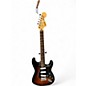 Used Squier Deluxe Stratocaster 3 Color Sunburst Solid Body Electric Guitar