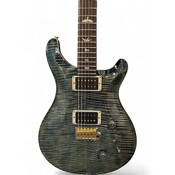 Used 2020 PRS Custom 22 Faded Blue Whale Solid Body Electric Guitar