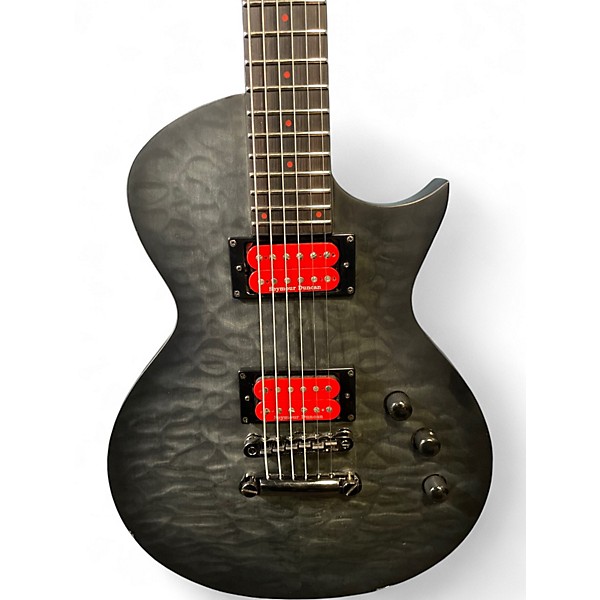 Used ESP LTD BB-600B BLACK BURST Baritone Guitars