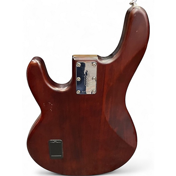 Used Sterling by Music Man Sub 4 Walnut Electric Bass Guitar