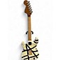 Used EVH 78' Eruption Striped Series Striped White Solid Body Electric Guitar