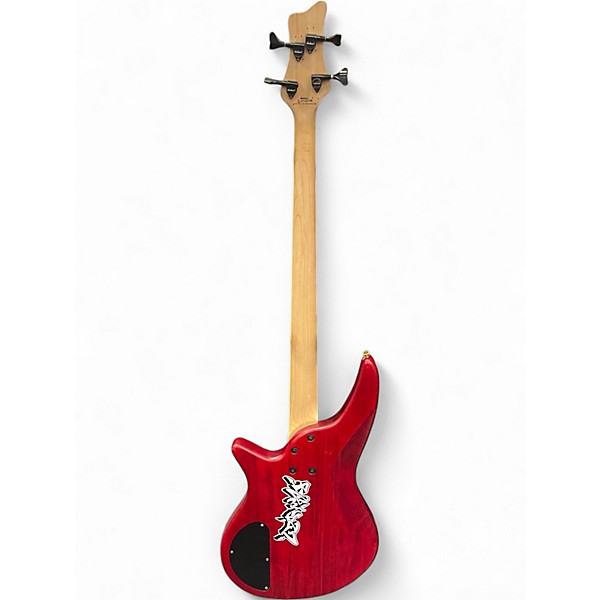 Used Jackson Spectra JS23 Satin Red Electric Bass Guitar