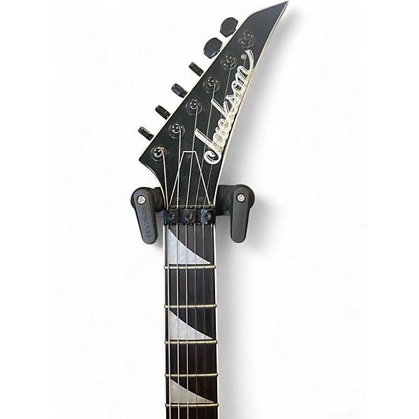 Used Jackson JS32 King V Black and White Solid Body Electric Guitar