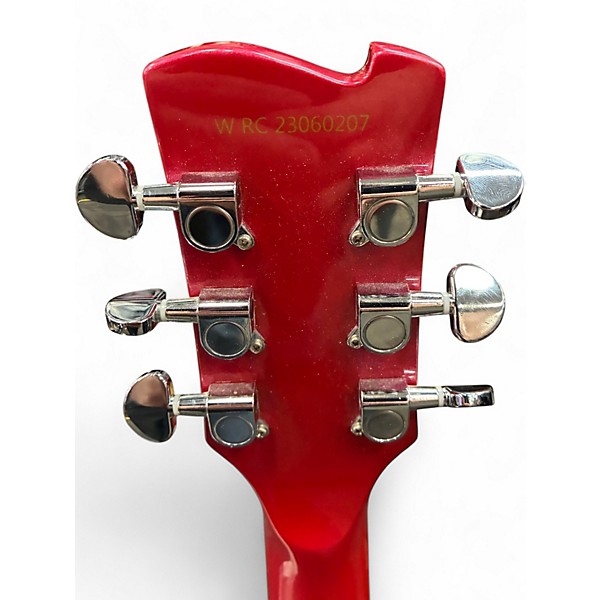 Used West Creek Guitars Racer Candy Apple Red Metallic Solid Body Electric Guitar