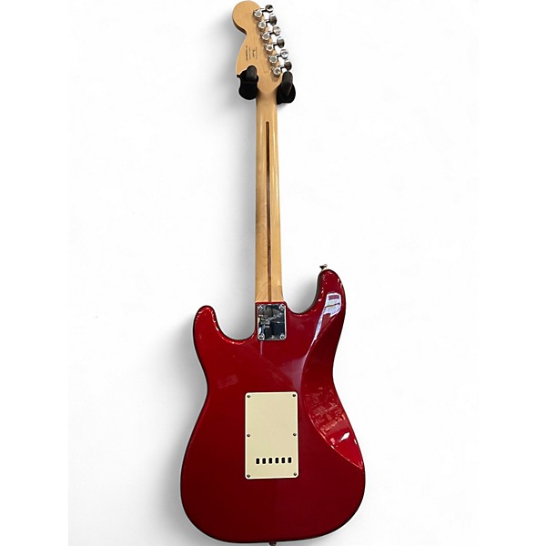 Used Squier Standard Stratocaster Candy Apple Red Solid Body Electric Guitar