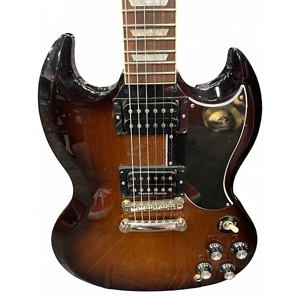Used Gibson SG STANDARD 61 2 Color Sunburst Solid Body Electric Guitar