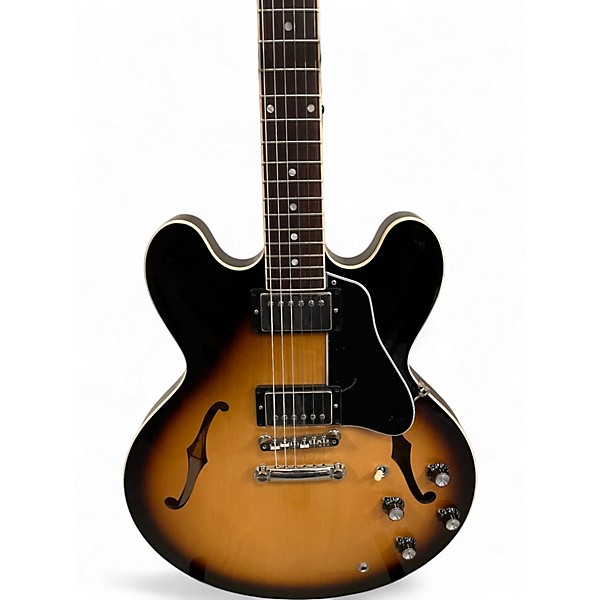 Used Gibson ES335 Vintage Sunburst Hollow Body Electric Guitar
