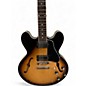 Used Gibson ES335 Vintage Sunburst Hollow Body Electric Guitar