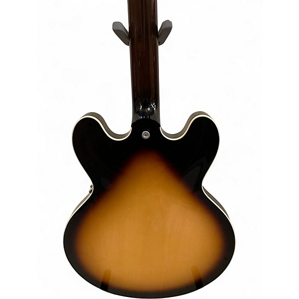 Used Gibson ES335 Vintage Sunburst Hollow Body Electric Guitar
