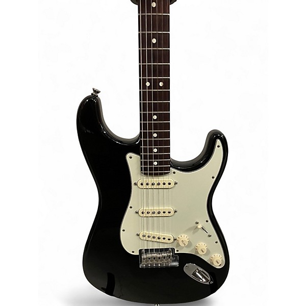 Used Fender American Professional Stratocaster SSS Black Solid Body Electric Guitar