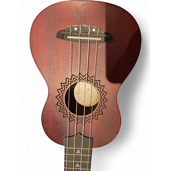 Used Luna VMS RDS Brown Ukulele