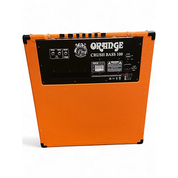 Used Orange Amplifiers CR100BXT Crush 100W 1x15 Bass Combo Amp