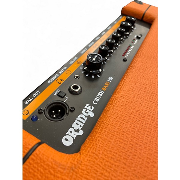 Used Orange Amplifiers CR100BXT Crush 100W 1x15 Bass Combo Amp