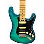 Used Fender American Elite Stratocaster HSS Shawbucker AQUAMARINE BURST Solid Body Electric Guitar