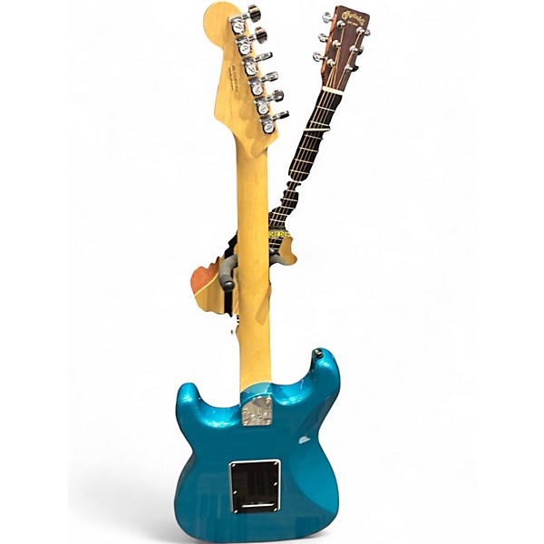 Used Fender American Elite Stratocaster HSS Shawbucker AQUAMARINE BURST Solid Body Electric Guitar