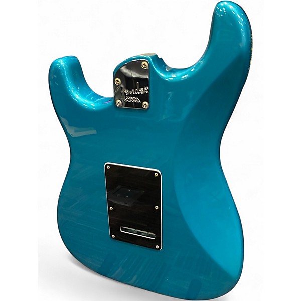 Used Fender American Elite Stratocaster HSS Shawbucker AQUAMARINE BURST Solid Body Electric Guitar