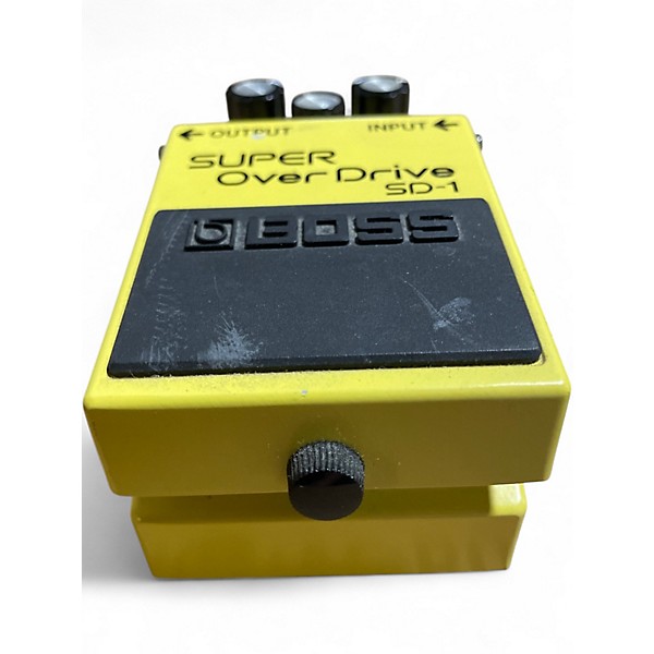 Used BOSS SD1 Super Overdrive Effect Pedal