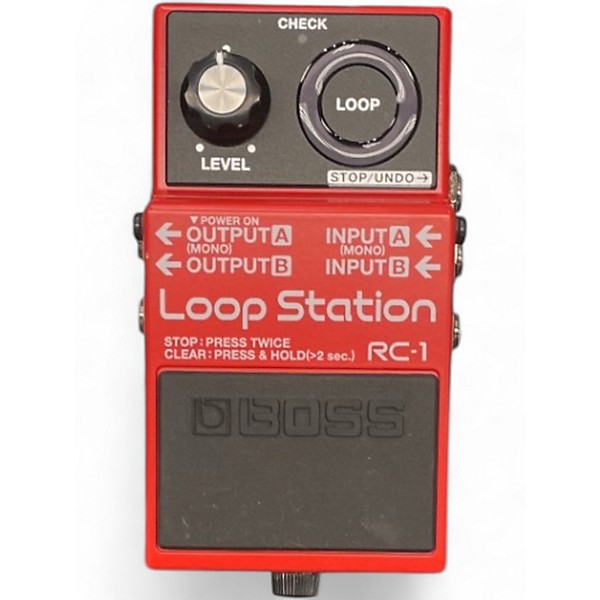 Used BOSS RC1 Loop Station Pedal