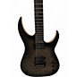 Used Schecter Guitar Research KM6 MKIII ARTIST TRANSPARENT BLACK BURST Solid Body Electric Guitar
