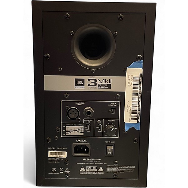 Used JBL 305P MKII Powered Monitor