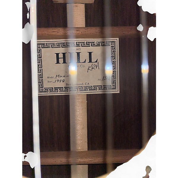 Used Hill munich Natural Classical Acoustic Guitar