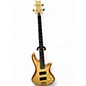 Used Schecter Guitar Research Stiletto Custom 4 String Natural Electric Bass Guitar thumbnail