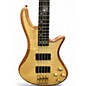 Used Schecter Guitar Research Stiletto Custom 4 String Natural Electric Bass Guitar