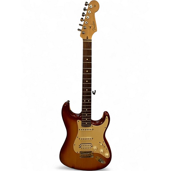 Used Fender American Standard Stratocaster Sienna Sunburst Solid Body Electric Guitar