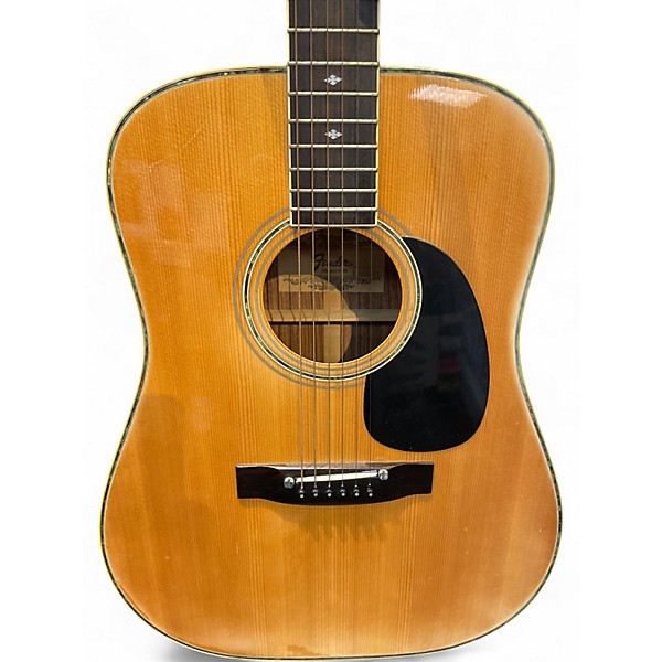 Used Fender f85 Natural Acoustic Guitar