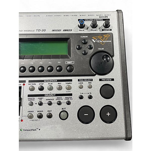 Used Roland TD-20 Module Electric Drum Module
