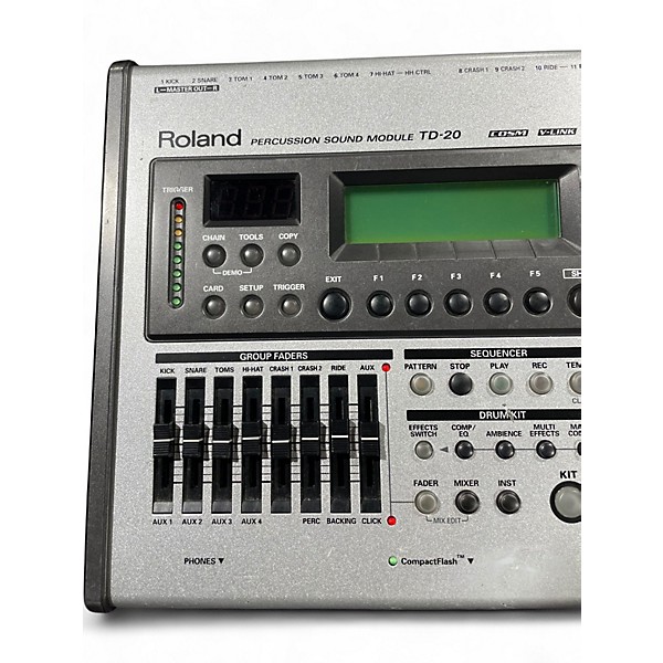 Used Roland TD-20 Module Electric Drum Module