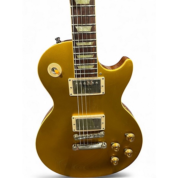 Used Gibson Les Paul Classic Gold Top Solid Body Electric Guitar