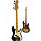 Used Fender PLAYER II PRECISION BASS Black and White Electric Bass Guitar thumbnail