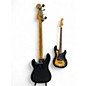 Used Fender PLAYER II PRECISION BASS Black and White Electric Bass Guitar